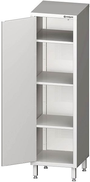 Stalgast Hochschrank mit Flügeltüren, 900x700x1800 mm, verschweißt, VHK09701