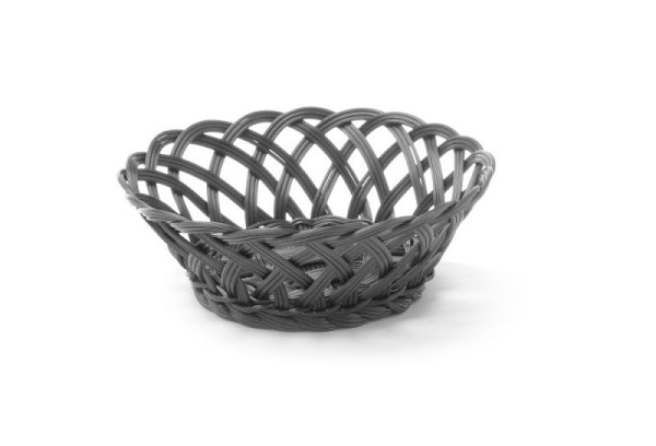 Hendi Körbe mit gewebtem Rand, LxBxH: 200x200x65 mm, 426258
