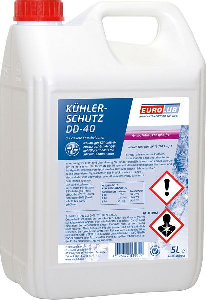 Eurolub KÜHLERSCHUTZ DD-40, VE: 5 L, 838005