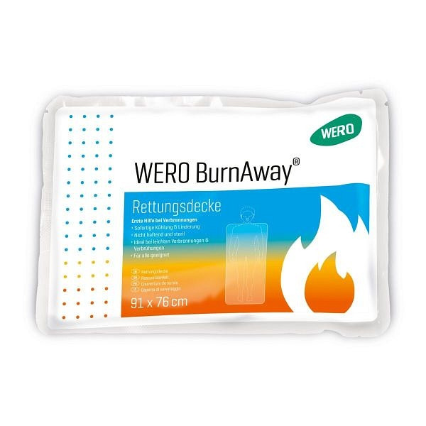 WERO BurnAway - Rettungsdecke, 140105, 6974084090513