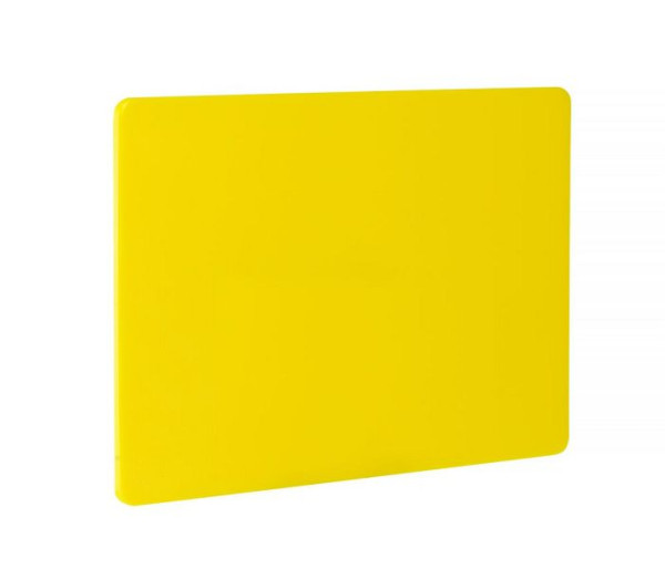 Hendi Schneidbrett, gelb 600x400x15 mm LDPE, 827154
