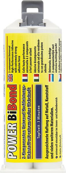 Petec Power Bibond, Topfzeit 3 Minuten, 50ml, VE: 10 Stück, 98550
