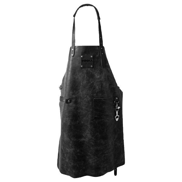 Boska Mr. Smith BBQ Schürze Schwarz, für passionierte Köche und Grillfans, HN799
