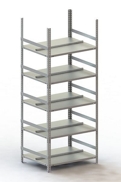 Meta Büro Compact AR 1850x750x300 mm, RAL 7035, Bodenanzahl: 5, 20074676