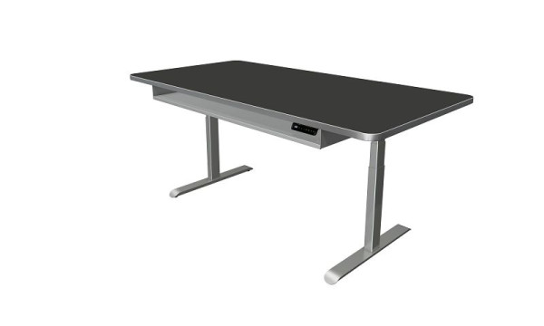 Kerkmann Steh-/Sitztisch Move 4 Premium, B 2000 x T 1000 mm, elektrisch höhenverstellbar von 620-1270 mm, anthrazit, 10320813