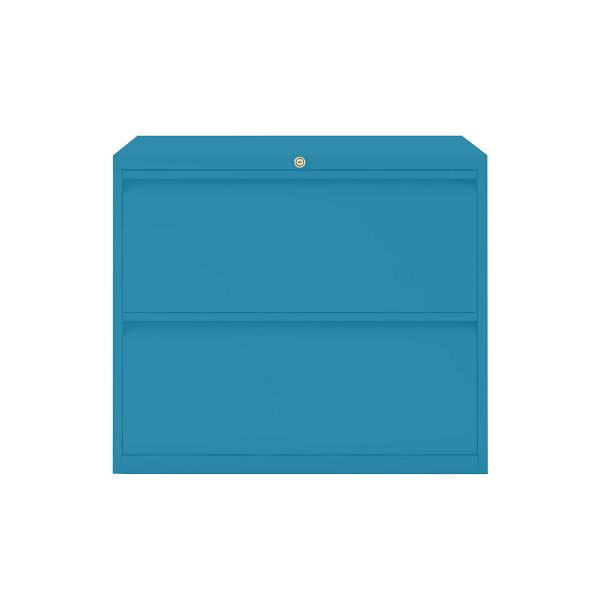 Bisley Essentials Schubladenschrank, Höhe 693-717 mm, 686 azur, YESF0807686