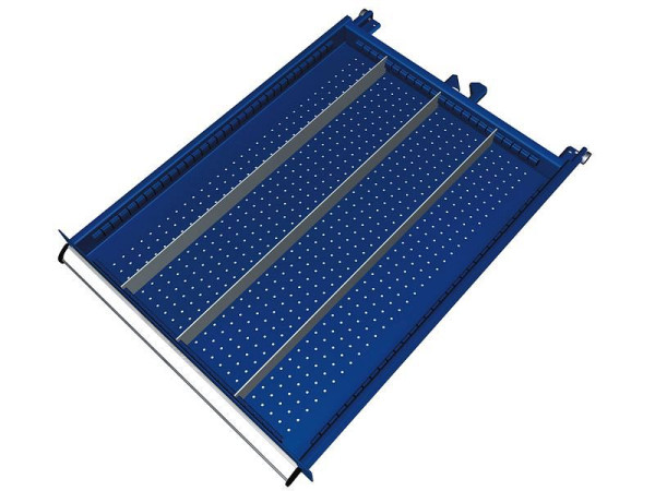 KLW Einteilungsmaterialsatz für Schubladen Fachhöhe 200 bis 400 mm in SEB - Schrank, Schrankgröße 572 x 750 mm B x T, B06, SEB-B06-165