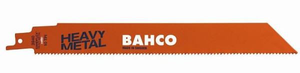 Bahco Säbelsägeblatt, Sandflex®, Bimetall, 228 mm, 10 Zähne pro Zoll, ST, 100er Pack, 3940-228-10-ST-100P