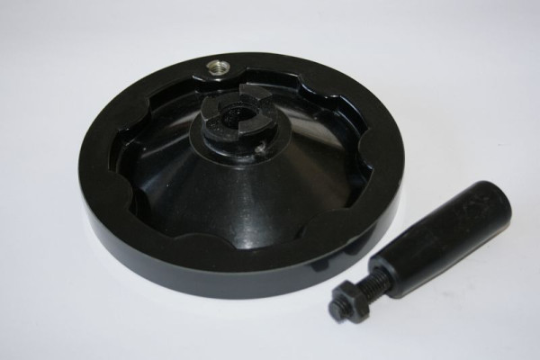 ELMAG Handrad komplett Nr. 1-3 (Kreuztisch), zu MFB 45 SGV, 9802607