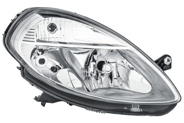 HELLA Halogen-Hauptscheinwerfer - für u.a. Lancia Ypsilon (843_) - ECE - für Rechtsverkehr - rechts, 1EB 270 521-241