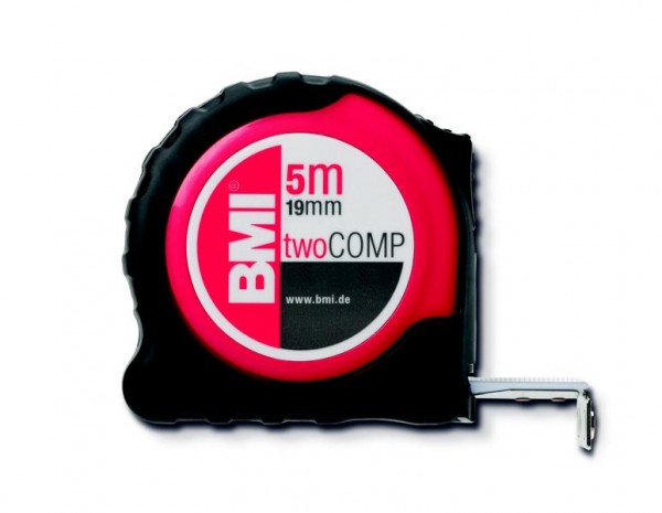 BMI Taschenbandmaß Two Comp, Länge 10m, 472041021M