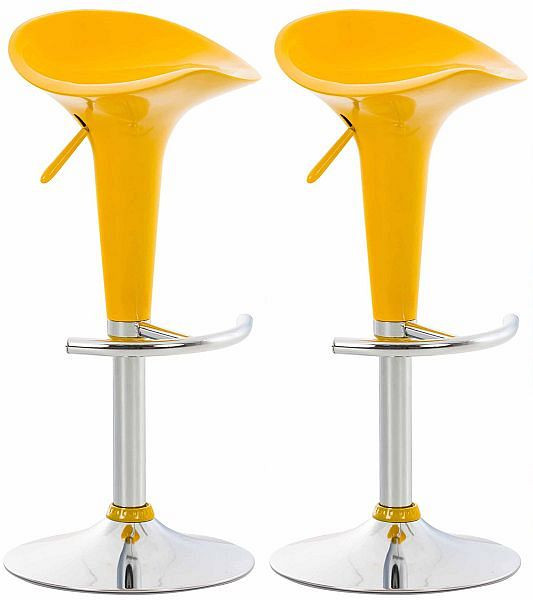 CLP Barhocker Saddle, gelb, VE: 2 Stück, 311278, 4251563490647