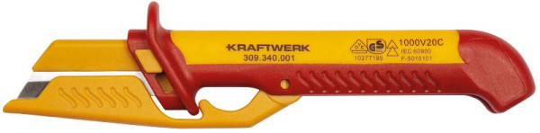 Kraftwerk Elektriker-Messer VDE, Abmantelungsmesser, 309.340.001