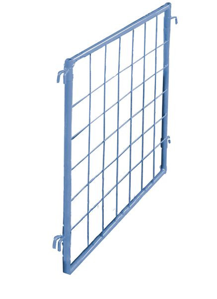 VARIOfit Palettenaufsatz Trenngitter, Abmessung: 750 x 600 mm, RAL 5012 lichtblau, zpa-080.056