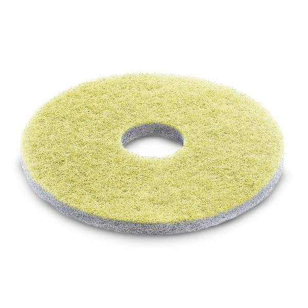 Kärcher Diamantpad, mittel, gelb, 432 mm, VE: 5 Stück, 6.371-257.0