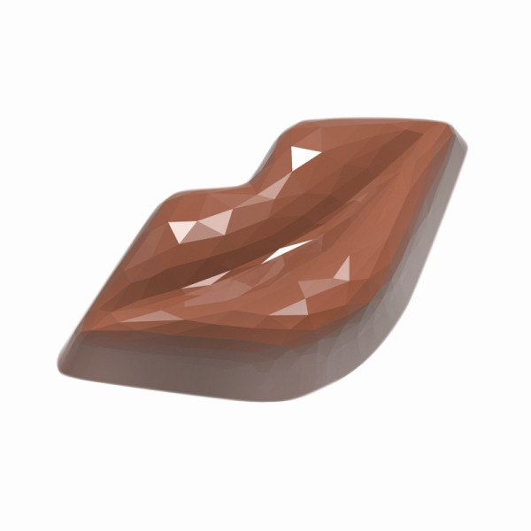 Schneider Schokoladen Form - Kussmund, 275 x 135 x 24 mm / 42 x 21,5 x 15 mm, 8,5 gr, 3 x 7 Stück, 421937