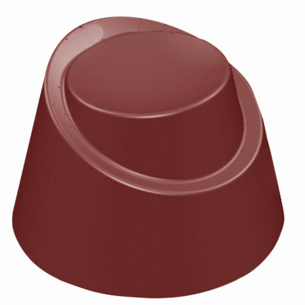 Schneider Schokoladen Form - modern rund, 275 x 135 x 24 mm / 29,5 x 29,5 x 20,2 mm, 12,3 gr, 3 x 7 Stück, 421555