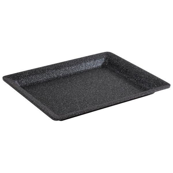 APS GN-Tablett 32,5 x 26,5 cm aus Aluminium zum Servieren für warme und kalte Speisen, 30501