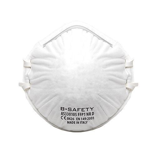 B-SAFETY pure breath Atemschutzmaske, FFP1, VE: 10 Stück, AS330105