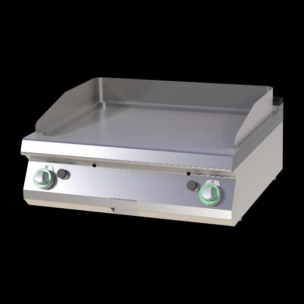 RM Thermik Serie 700, Gas-Grillplatte, 800x730x300 mm, glatte Grillfläche verchromt, FTH-C-708G