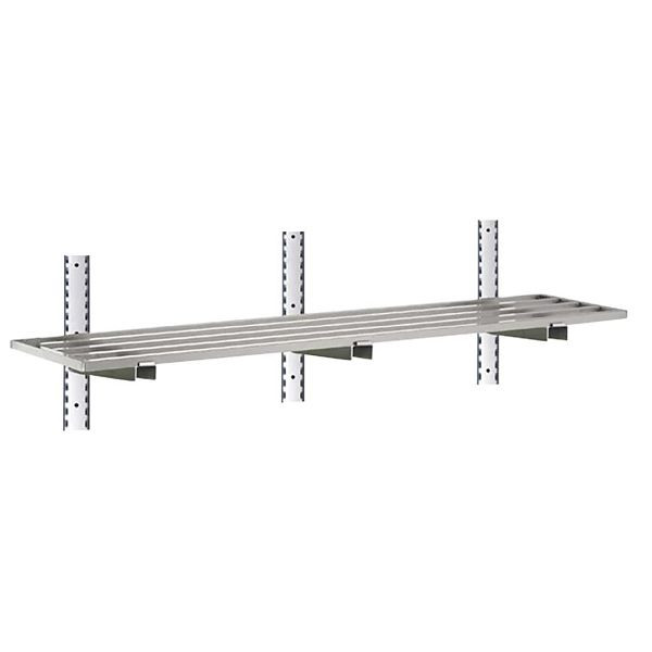 Gastro M Komplett Regal 1 Ebene 140x40cm - Kompletter Montagesatz (Ohne Schrauben), HZ774