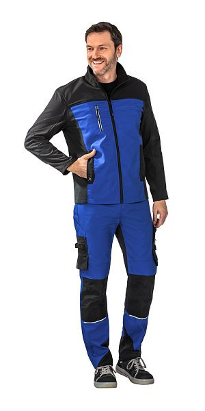Planam Norit Herren Hybridjacke, kornblumenblau/schwarz, Größe 50, 6502050