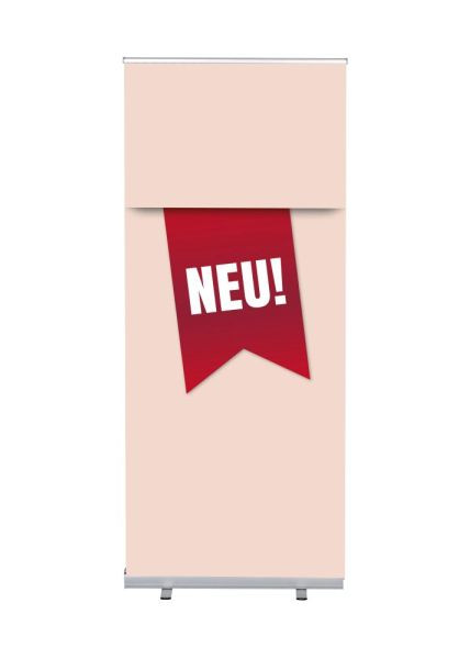 Showdown Displays Roll-Banner Budget 85 Komplettset Neu Rot Deutsch, RBB085LSFI344