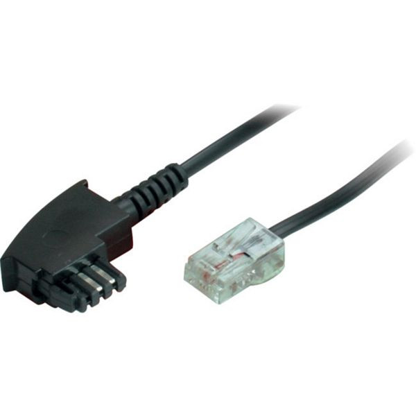 S-Conn TAE-F-Stecker auf RJ 45 Stecker, A-4, B-5, 2,0 m, 70002-2