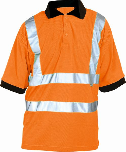 ASATEX Prevent ® Warnschutz POLO Shirts, Farbe: leuchtorange Größe: 2XL, WPSO-XXL