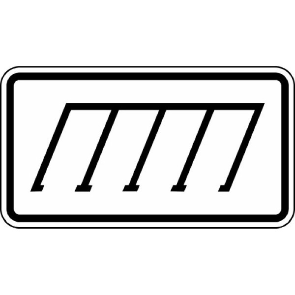 Stein HGS Parkordnung (rechts) Nr. 2402, 412x750mm /RA2/Alform, 2402-322