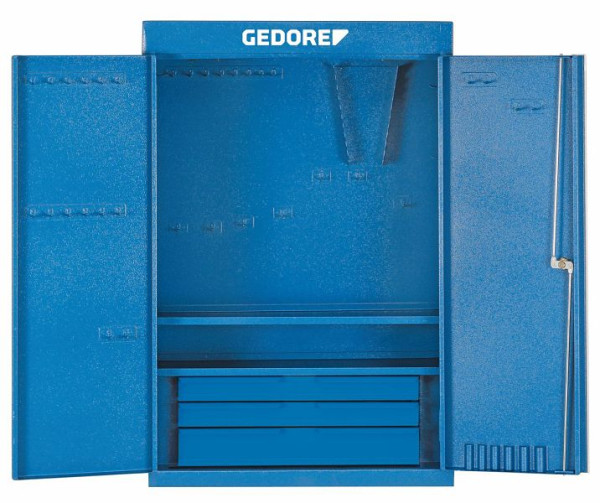 GEDORE Werkzeugschrank, 250 x 650 x 970 mm, leer, 6612600