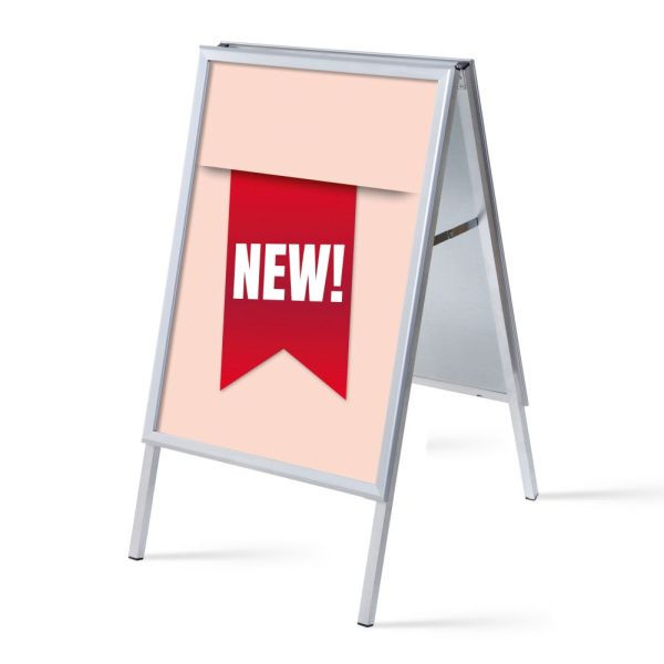 Showdown Displays Kundenstopper A1 Komplettset Neu Rot Englisch, ZPA1G32MEI235