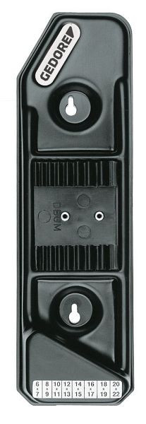 GEDORE Plastikhalter leer für 8 Schlüssel No. 6, groß, 5070080