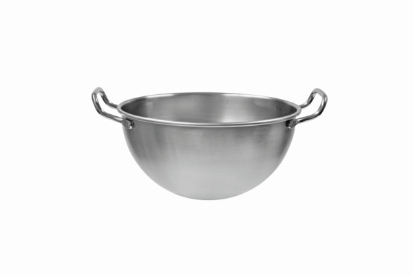 Schneider Handschlagkessel 18/10, mit 2 Griffen, Ø 260 mm, Höhe 140 mm, Volumen 4,0 l, 199401