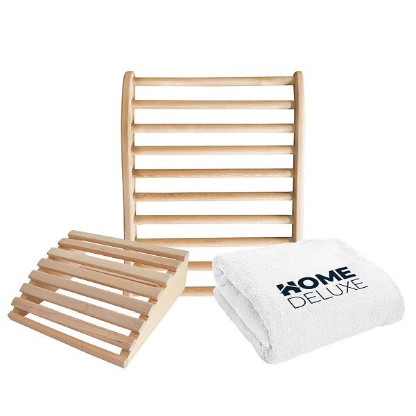 HOME DELUXE Saunaset RAJA, mit Nackenstütze und Rückenlehne, 49331