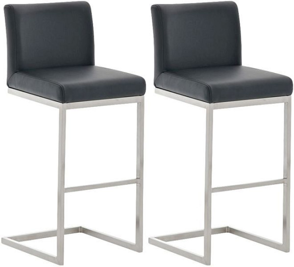 CLP Barhocker Paros Kunstleder, schwarz, VE: 2 Stück, 317280