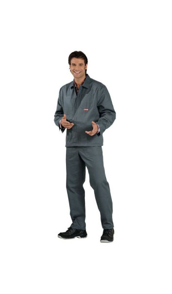 Planam BW 290 Arbeitsjacke, grau, Größe 54, 0190054