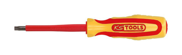 KS Tools Schraubendreher mit Schutzisolierung für Innen-Torx-Schrauben, T10, 117.0551
