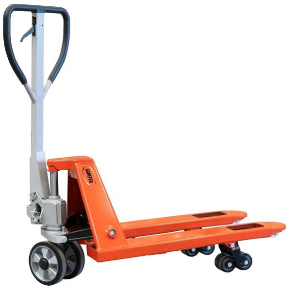Schefer Gabelhubwagen 2500 kg - 800 mm PREMIUM mit Schnellhub bis 200 kg, 1101063RTPQ80N