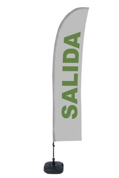 Showdown Displays Beach Flag Budget Wind Komplettset Ausgang Spanisch, BFBL-WT21-17-I161