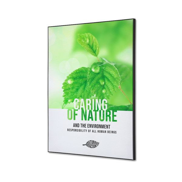 Showdown Displays Spannstoffrahmen Elegant Schwarz A1, TFR22WA1HBL