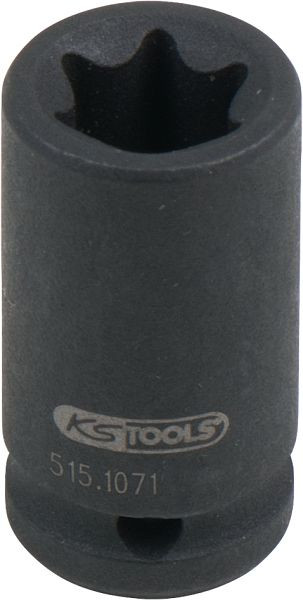 KS Tools 1/4" Torx-E-Kraft-Stecknuss, kurz, E11, 515.1071