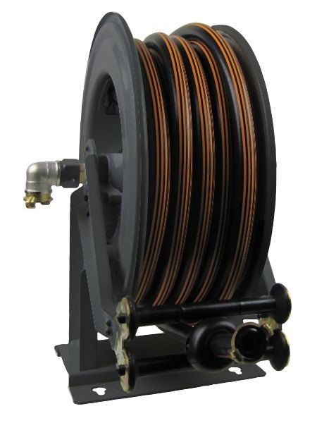 Ebinger Automatik Schlauchaufroller OSM 610, mit 25m - 15mm ID Gummischlauch ET, 1.610.105