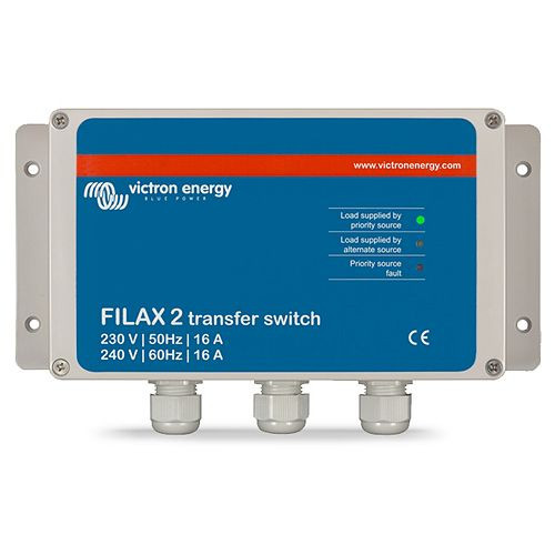 Victron Energy Transferschalter Filax-2 230V, 1-67-013420, SDFI0000000