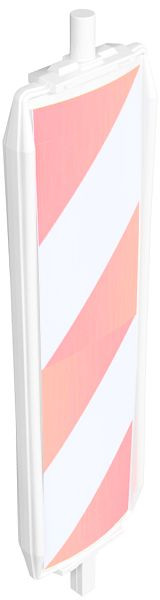 Schake Kunststoffbake Typ 40 beklebt mit Folie Typ RA2/C schraffiert - einseitig, linksweisend, 36045/3L