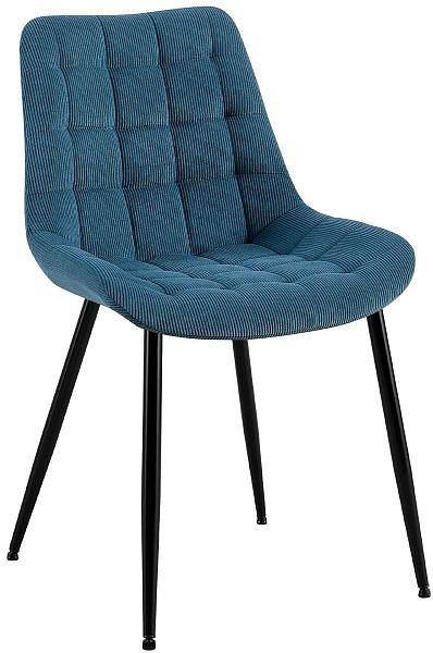 CLP Esszimmerstuhl Sardna Cord, blau, 326255, 4255716357689