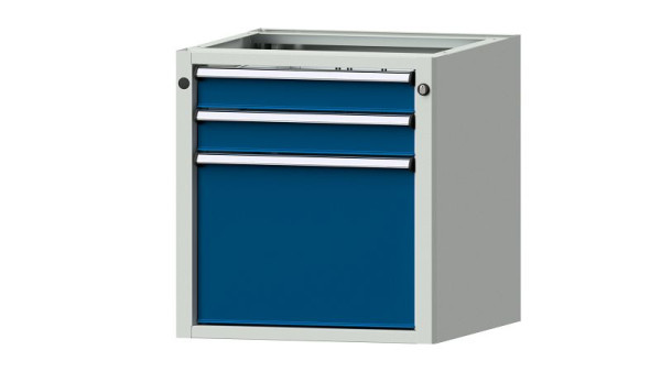 ANKE Werkbänke Unterbauschrank, Modell 1803 V, 570 x 615 x 600 mm, RAL 7035/5010, 402.015