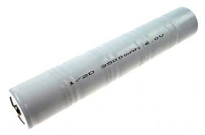 AGI Akku kompatibel mit MAGLITE MAG CHARGER Taschenlampe, 90711