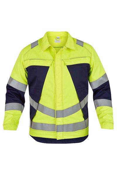 ROFA Jacke 2350, Größe 114, Farbe 354-leuchtgelb-marine, 2652350-354-114