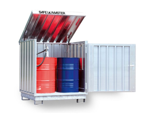 SÄBU SAFE Master SM 4 (Außenaufstellung), Mit permanenter Eigenbelüftung, 1.420 x 1.490 x 1.610 mm, F8602-F911